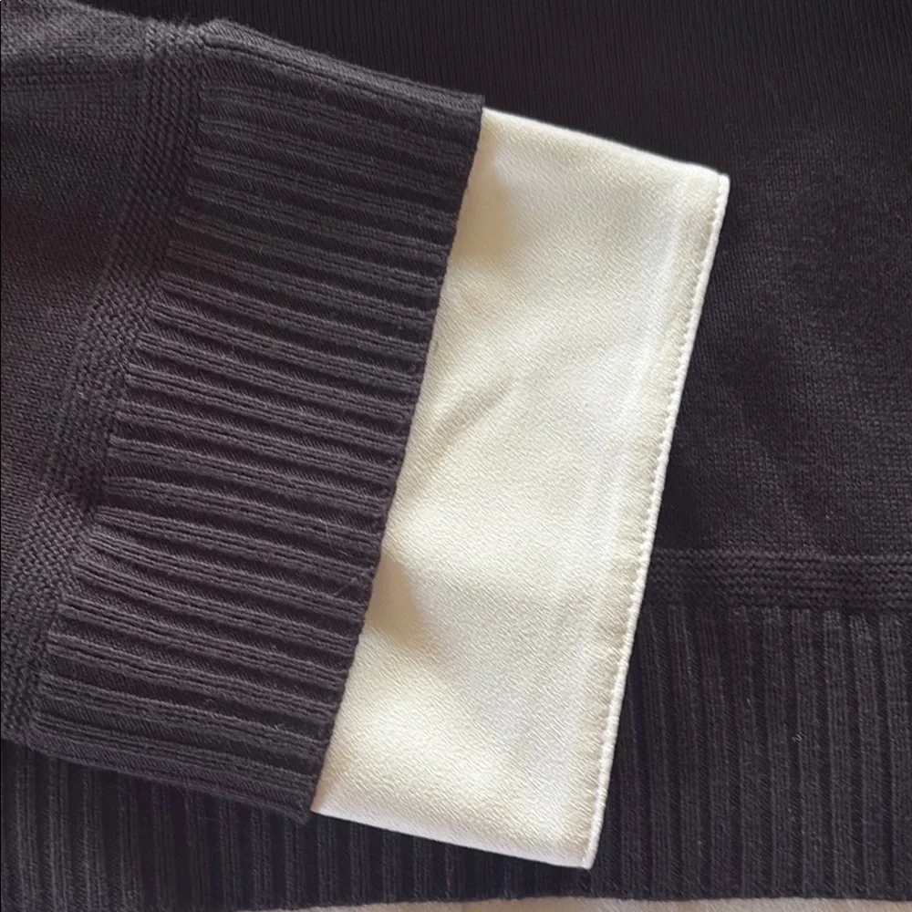 ISAAC MIZRAHI LIVE Elegant Black Women's Sweater